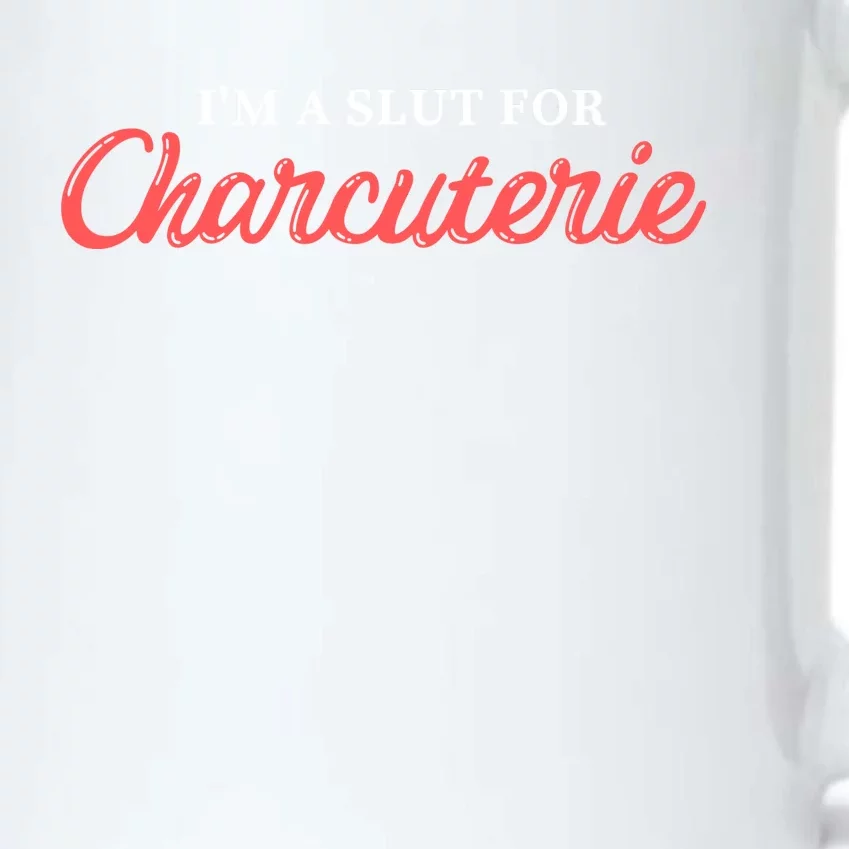 I’m A Slut For Charcuterie Black Color Changing Mug