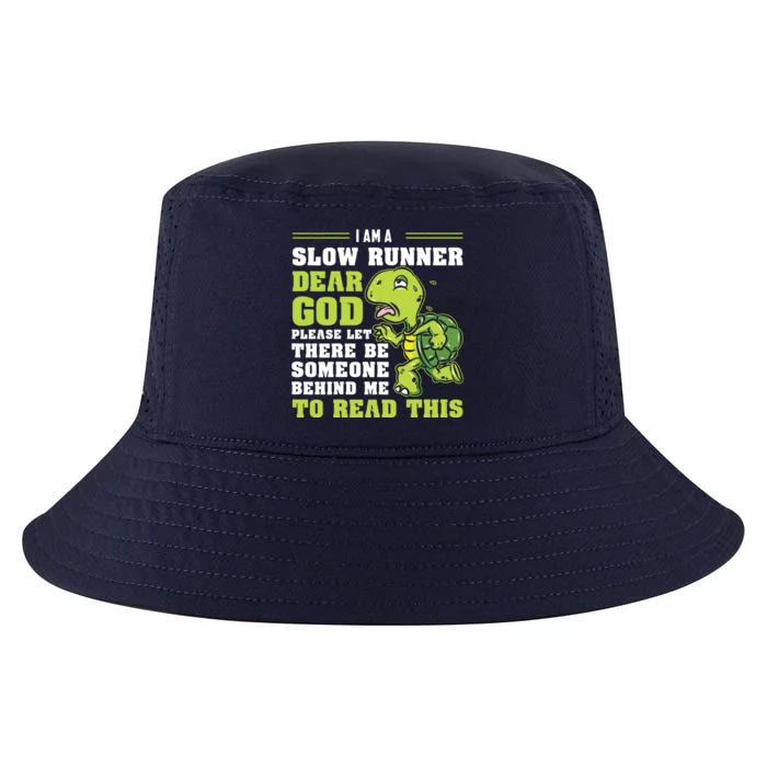 Im A Slow Runner Turtle Funny Marathon Running Run Gift Cool Comfort Performance Bucket Hat