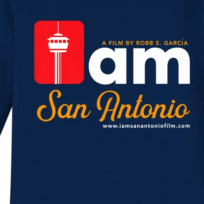 I Am San Antonio Premium Baby Long Sleeve Bodysuit