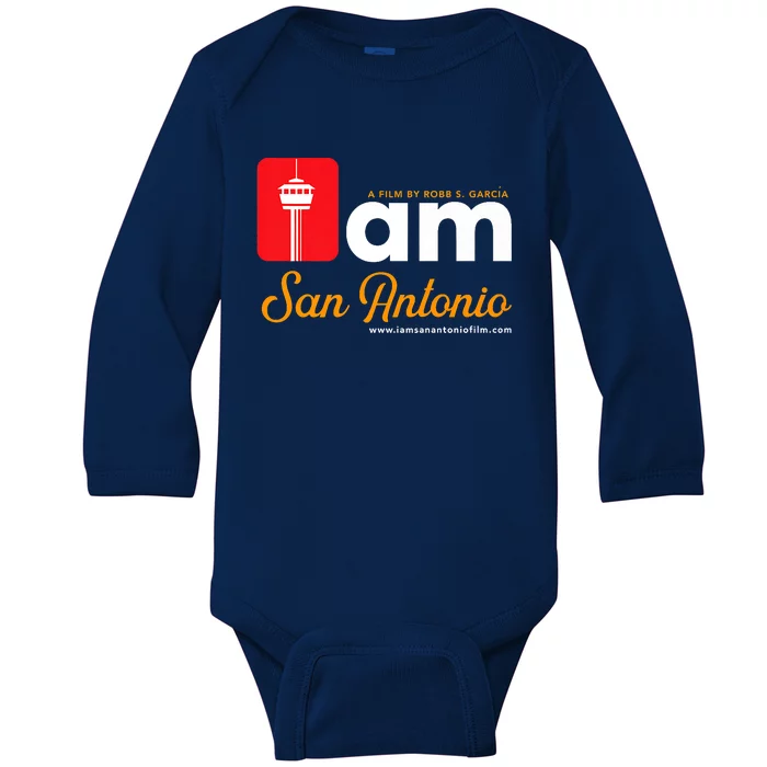 I Am San Antonio Premium Baby Long Sleeve Bodysuit