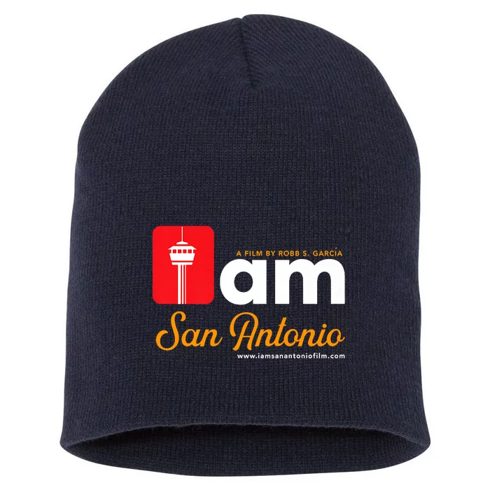 I Am San Antonio Premium Short Acrylic Beanie