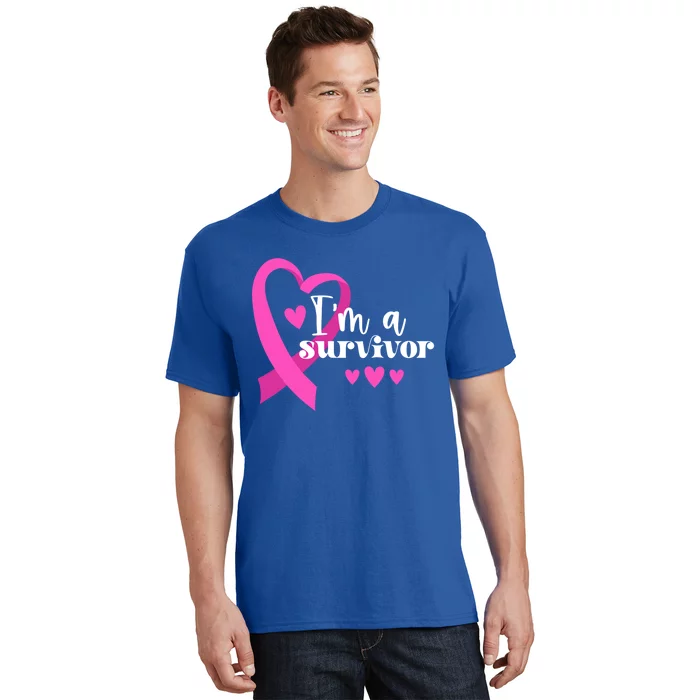 I'm A Survivor Breast Cancer Gift T-Shirt