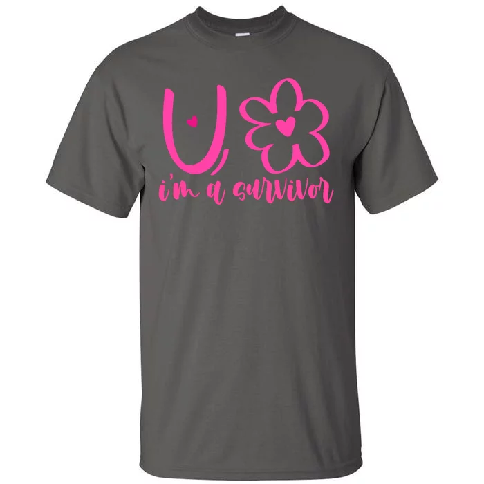 Im A Survivor Breast Cancer Awareness Month Tall T-Shirt