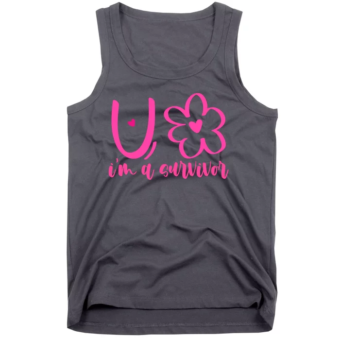 Im A Survivor Breast Cancer Awareness Month Tank Top