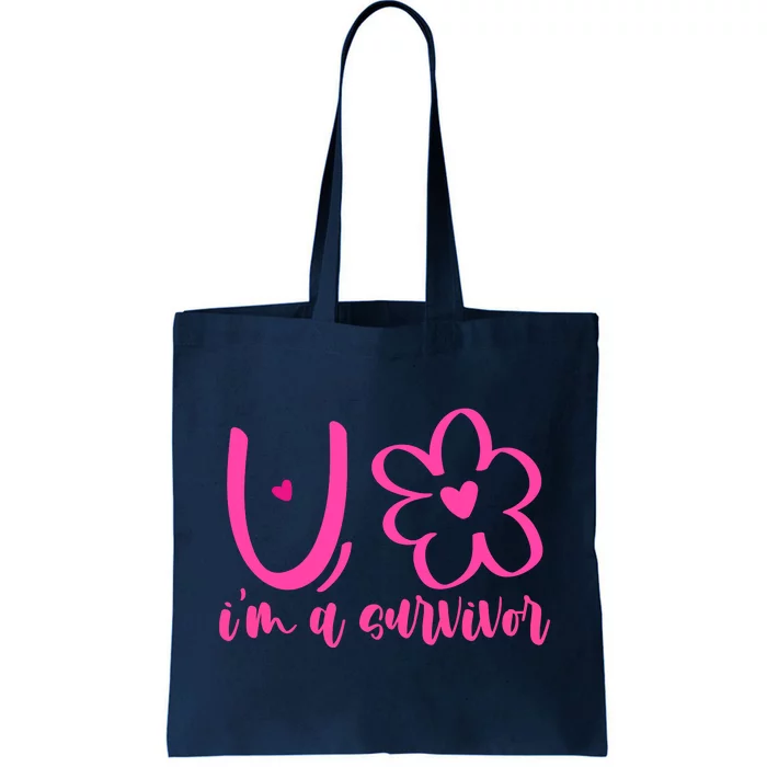 Im A Survivor Breast Cancer Awareness Month Tote Bag