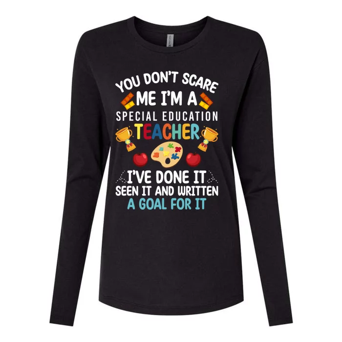 I'm A Special Education Teacher Special Education Teachers Meaningful Gift Womens Cotton Relaxed Long Sleeve T-Shirt