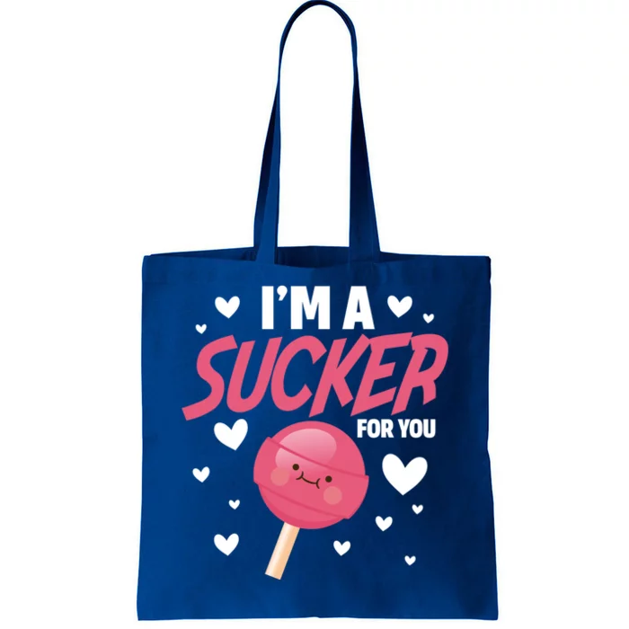 I'm A Sucker For You Funny Valentine's Day Funny Gift Tote Bag