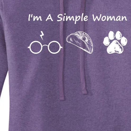 IM A Simple Woman Women's Pullover Hoodie