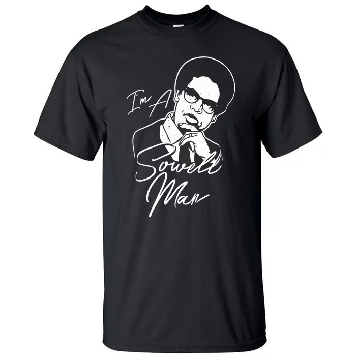 Im A Sowell Man Thomas African American Economist Tall T-Shirt