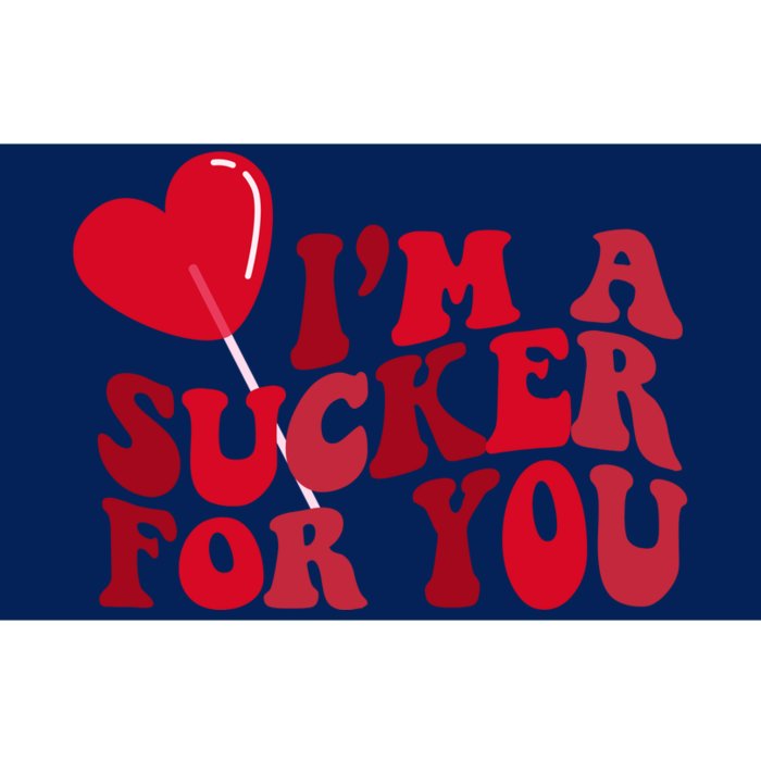 Im A Sucker For You Valentines Day Gift Retro Bumper Sticker