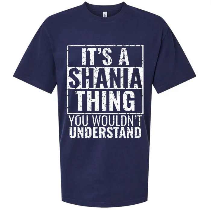 Its A Shania Thing You Wouldnt Understand Sueded Cloud Jersey T-Shirt