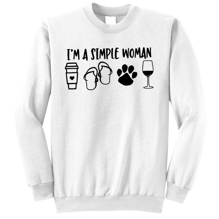 Im a simple woman cheap sweatshirt