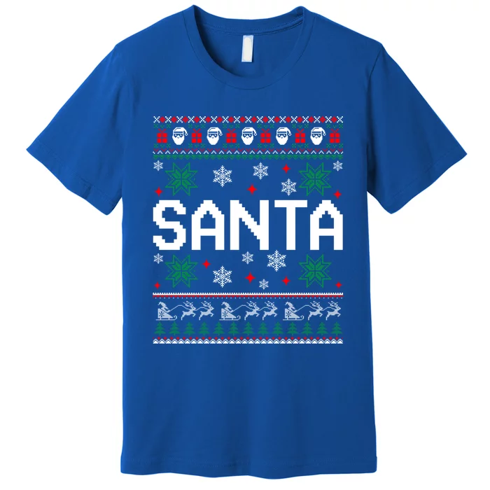 I Am So Good Santa Came Twice Couples Matching Christmas Cool Gift Premium T-Shirt