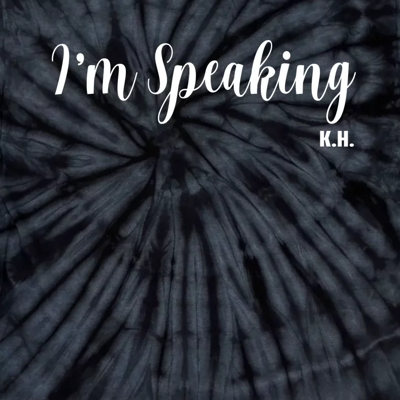 I Am Speaking Kamala Harris Tie-Dye T-Shirt