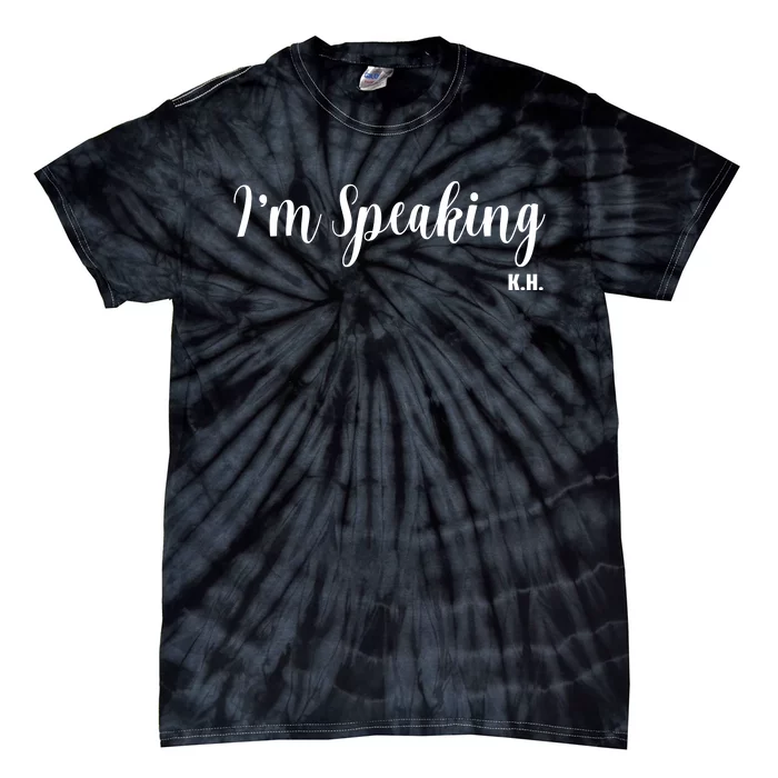 I Am Speaking Kamala Harris Tie-Dye T-Shirt