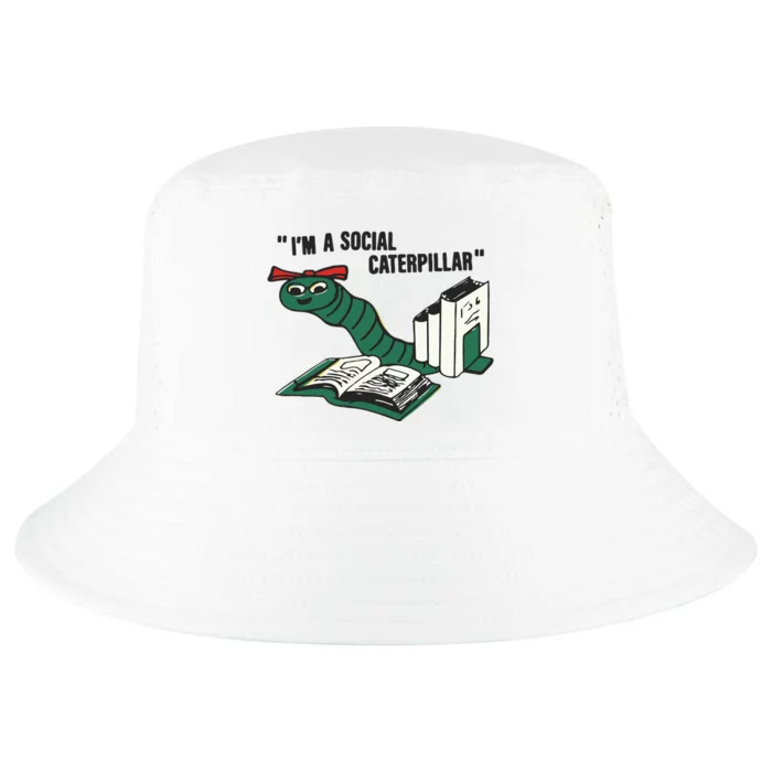 I’M A Social Caterpillar Cool Comfort Performance Bucket Hat