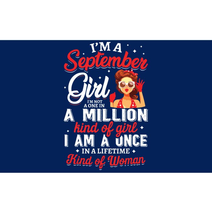 Im A September Girl Birthday Gifts Bumper Sticker