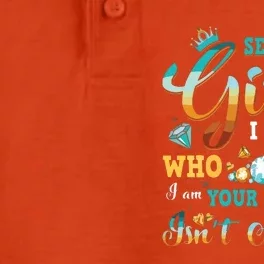 Im A September Girl Birthday Shirts I Am Who I Am Gifts Dry Zone Grid Performance Polo