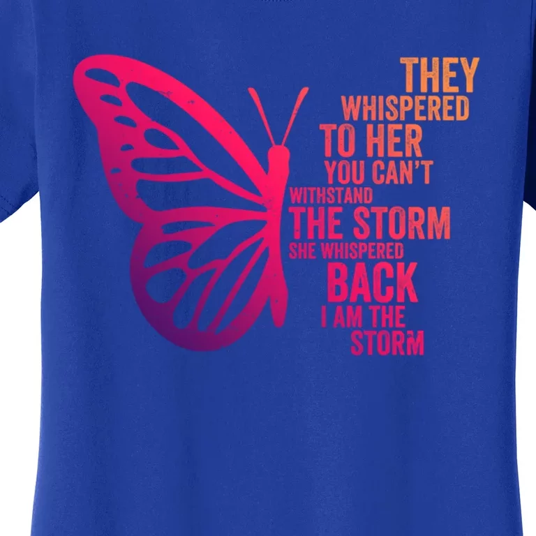 I Am The Storm Black History Month Melanin Juneteenth Great Gift Women's T-Shirt