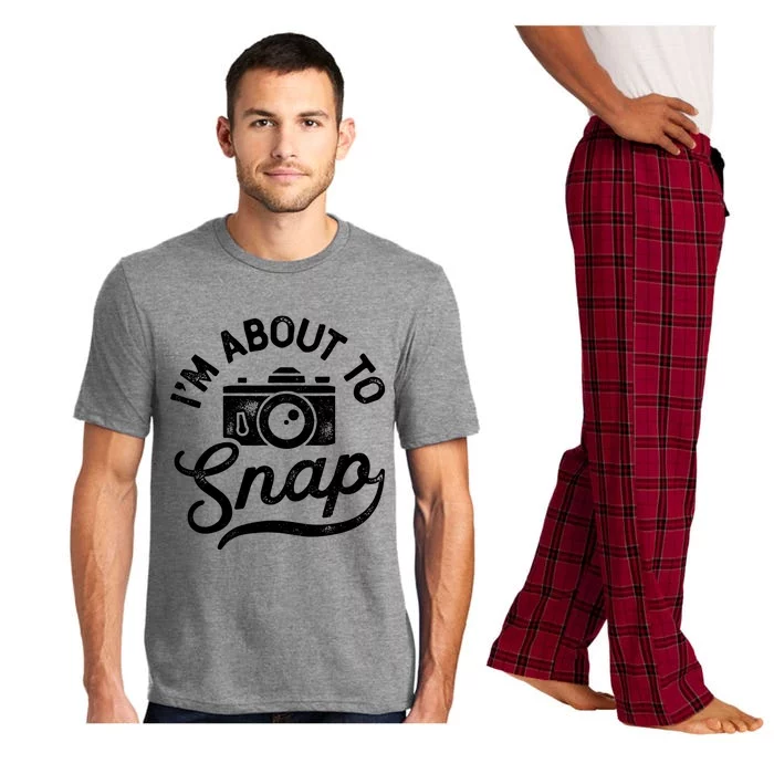 Im About To Snap Photography Photographer Camera Women Pajama Set