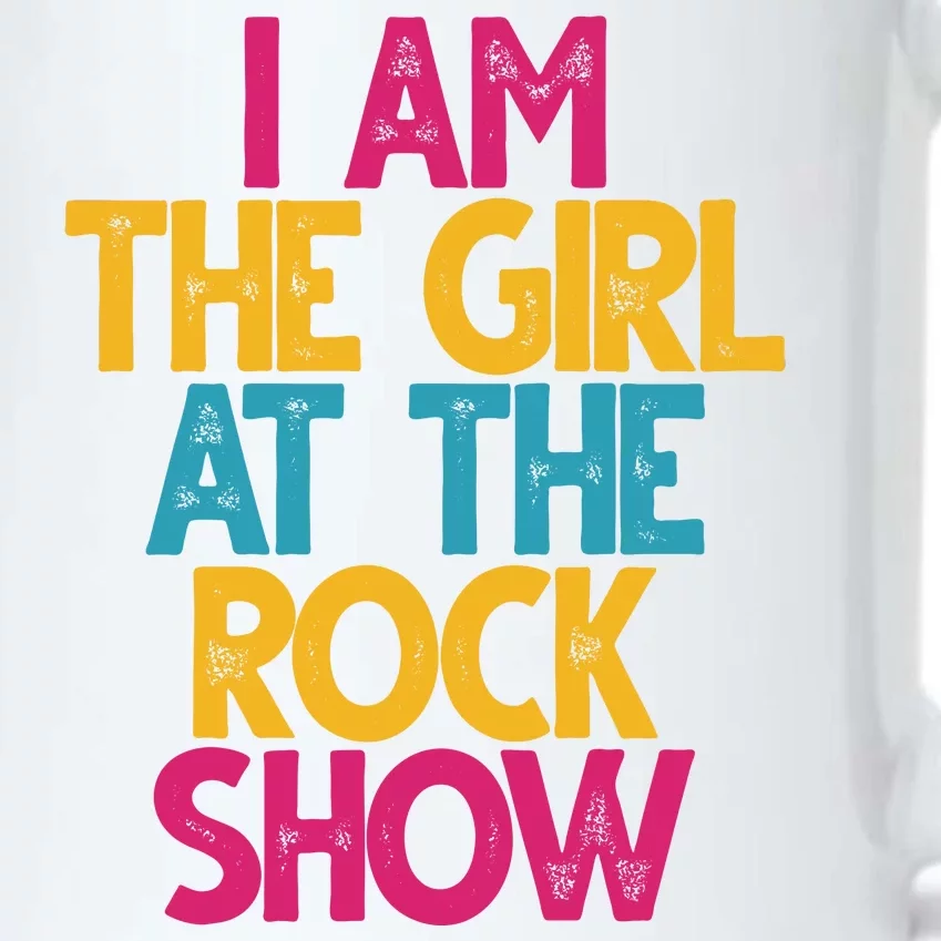 I Am The Girl At The Rock Show Black Color Changing Mug