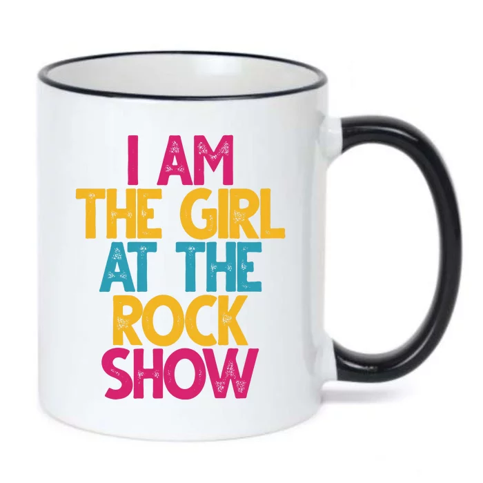 I Am The Girl At The Rock Show Black Color Changing Mug