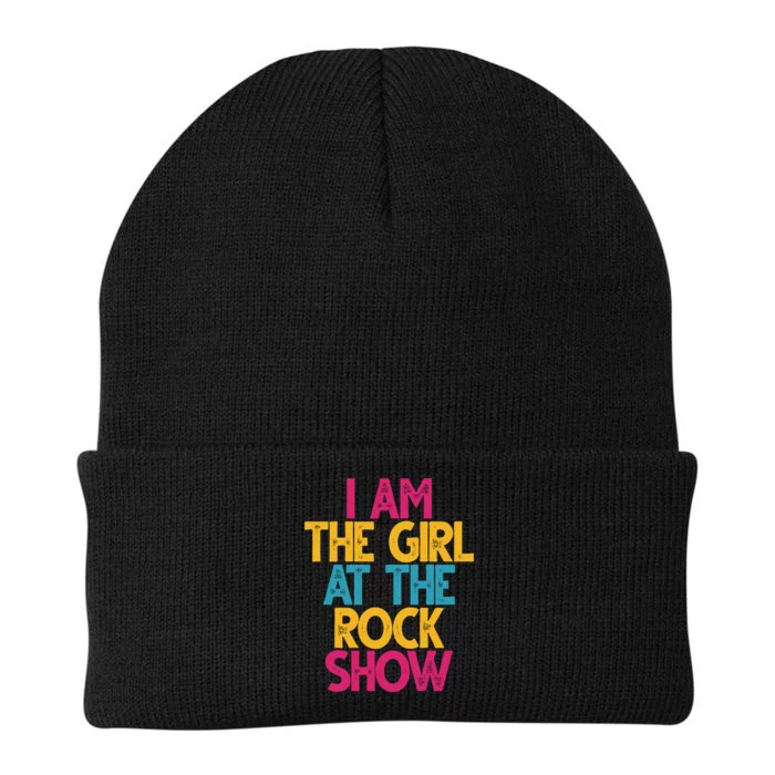 I Am The Girl At The Rock Show Knit Cap Winter Beanie