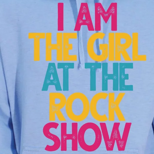 I Am The Girl At The Rock Show Unisex Surf Hoodie