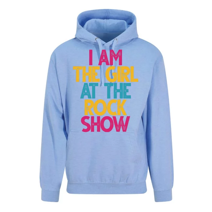 I Am The Girl At The Rock Show Unisex Surf Hoodie