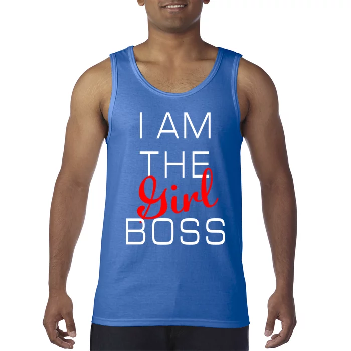 I Am The Girl Boss Gift Tank Top