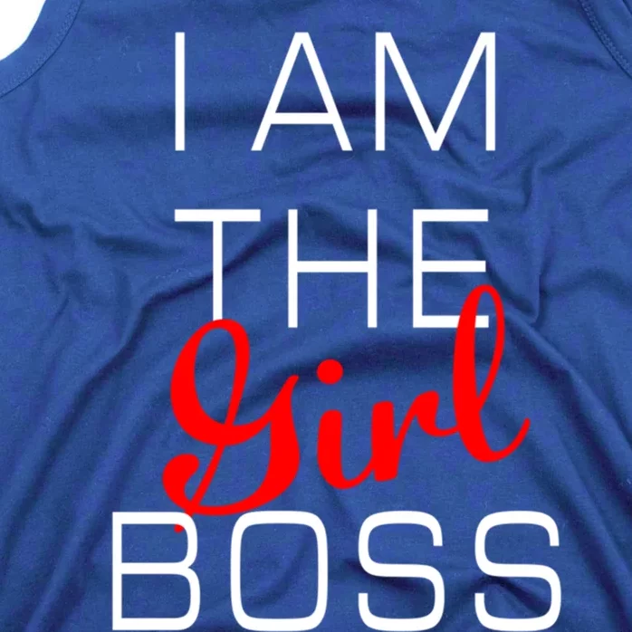 I Am The Girl Boss Gift Tank Top