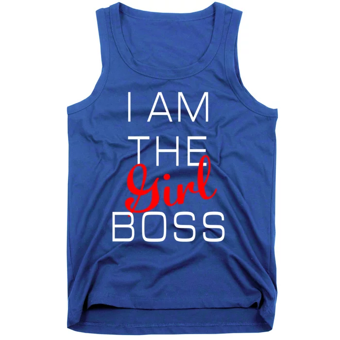 I Am The Girl Boss Gift Tank Top