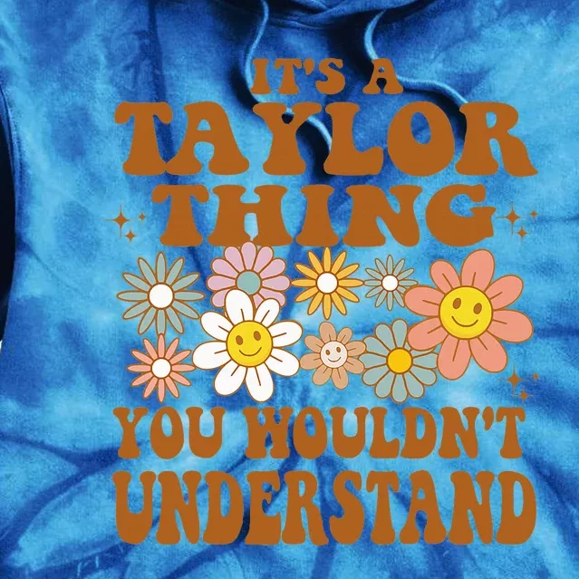 its a taylor thing you wouldnt understand  groovy Tie Dye Hoodie