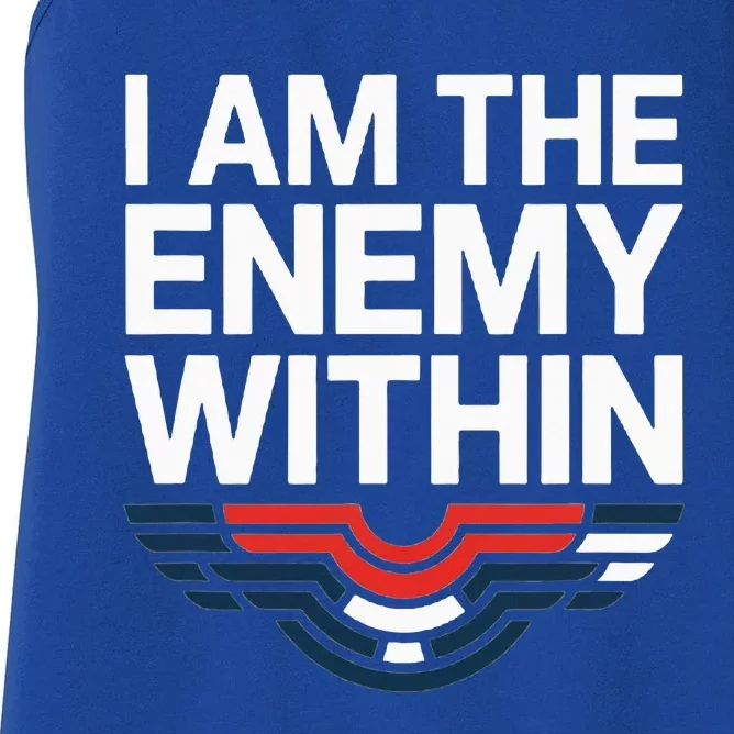 I Am The Enemy Within Women's Racerback Tank