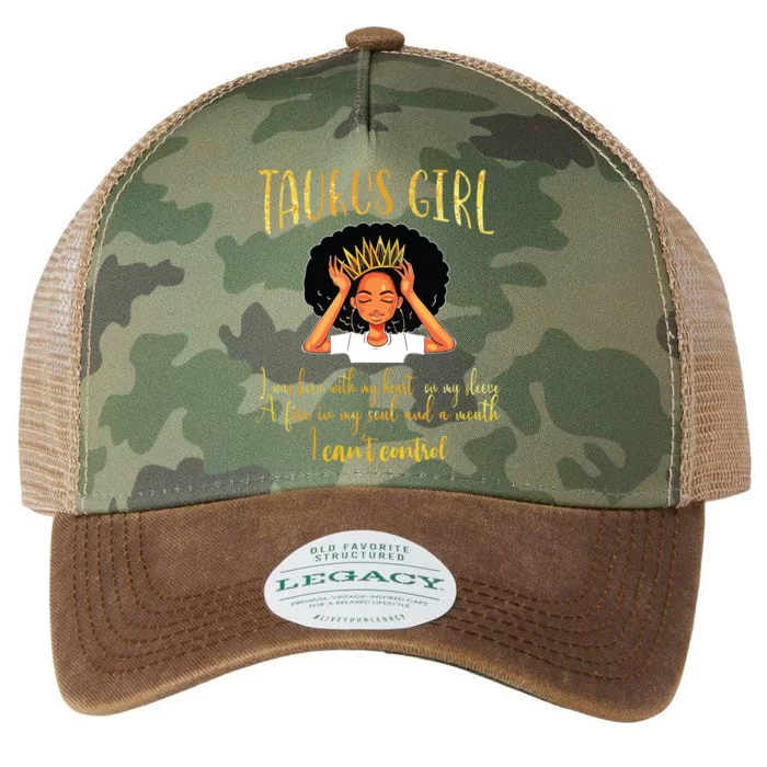 Im A Taurus Girl Birthday For Women Legacy Tie Dye Trucker Hat