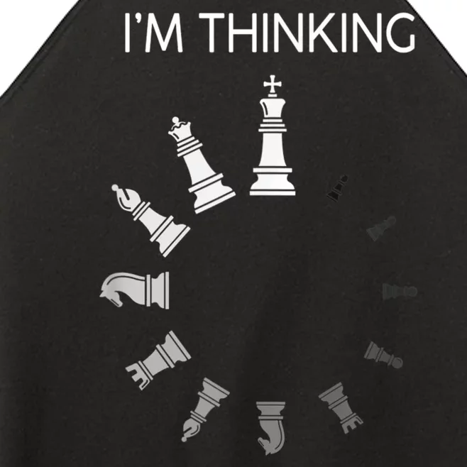 I Am Thinking Chess Pieces I’m Thinking Chess Player Women’s Perfect Tri Rocker Tank