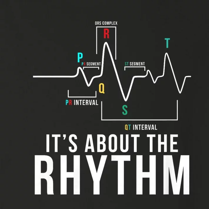 Its About The Rhythm Cardiology Nurse Gifts Heart Ekg Toddler Long Sleeve Shirt