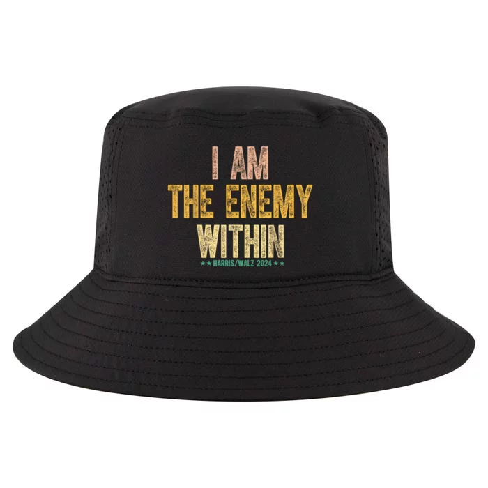 I Am The Enemy Within Cool Comfort Performance Bucket Hat