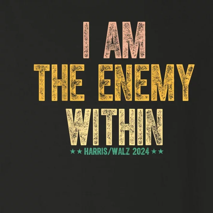 I Am The Enemy Within Toddler Long Sleeve Shirt