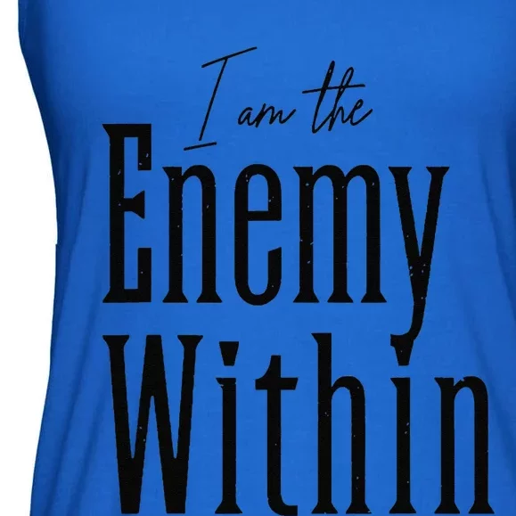 I Am The Enemy Within Kamala Harris Donald Trump 2024 Ladies Essential Flowy Tank