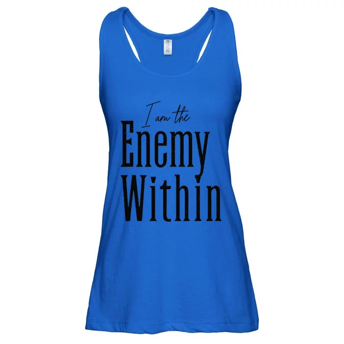 I Am The Enemy Within Kamala Harris Donald Trump 2024 Ladies Essential Flowy Tank