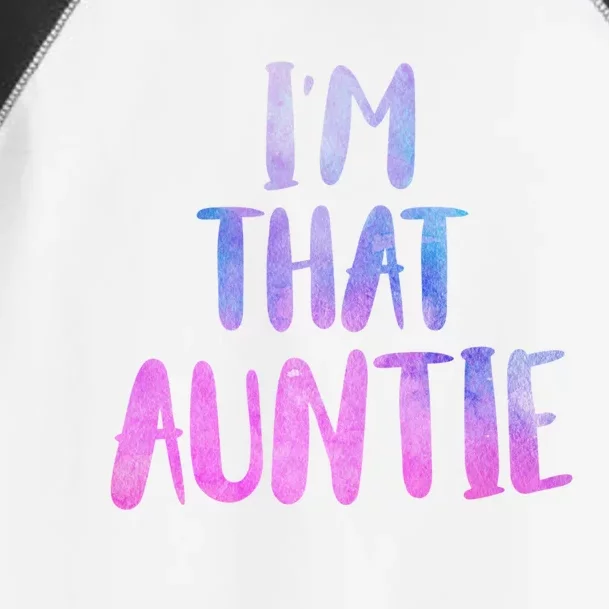 I Am That Aunt Nephew Niece Best Aunt Gift Toddler Fine Jersey T-Shirt