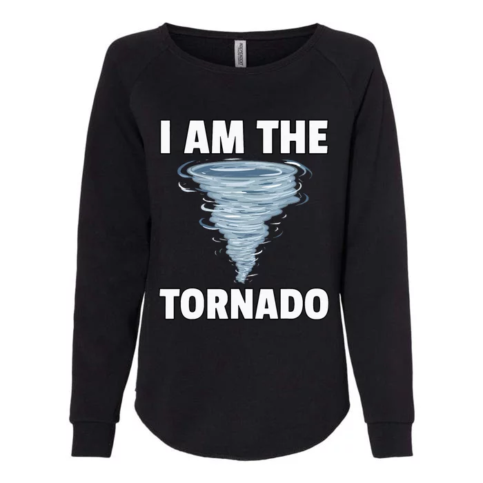 I Am The Storm Twister Tornado Hurricane Meteorologist Womens California Wash Sweatshirt