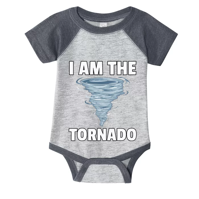 I Am The Storm Twister Tornado Hurricane Meteorologist Infant Baby Jersey Bodysuit