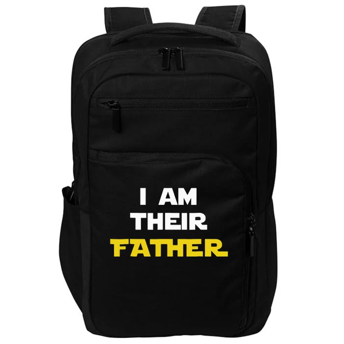 I Am Their Father Tee Proud Dad Day Gift For Movie Fan Impact Tech Backpack