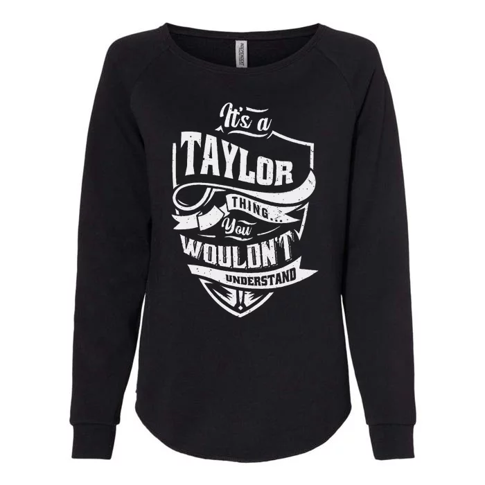 ItS A Taylor Thing Personalized Name Womens California Wash Sweatshirt