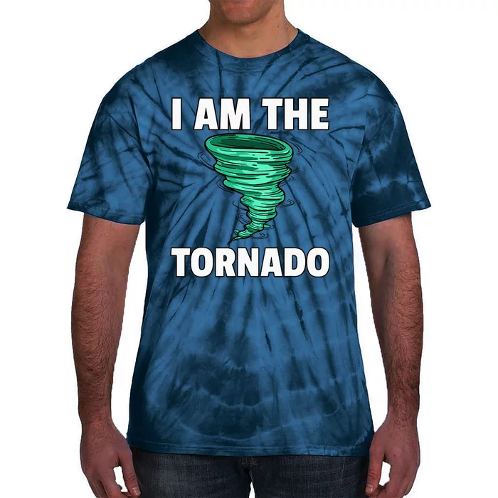 I Am The Storm Twister Tornado Hurricane Meteorologist Tie-Dye T-Shirt