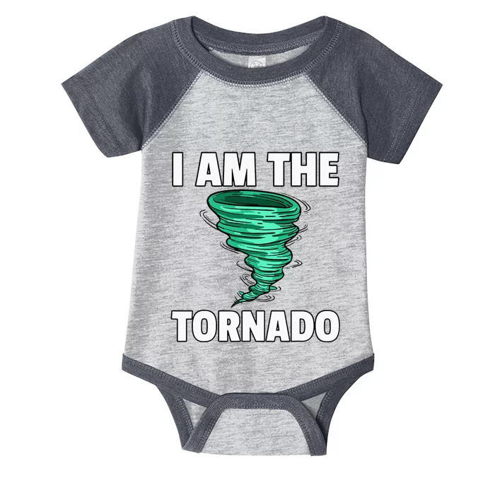 I Am The Storm Twister Tornado Hurricane Meteorologist Infant Baby Jersey Bodysuit