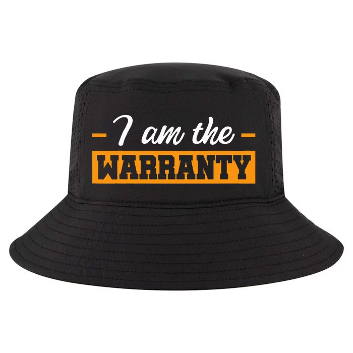 I Am The Warranty Cool Comfort Performance Bucket Hat