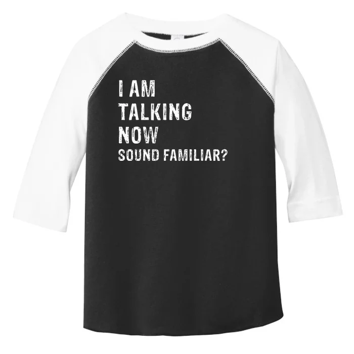 I Am Talking Now Trump Debate Kamala Harris 2024 Toddler Fine Jersey T-Shirt